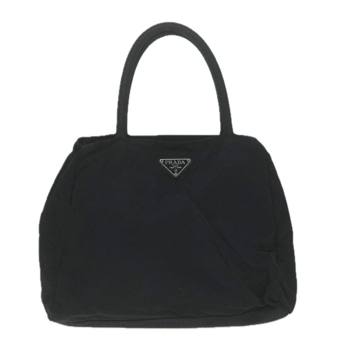 PRADA Hand Bag Nylon Black Auth bs11647 - 0
