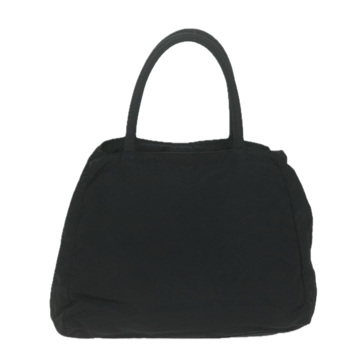 PRADA Hand Bag Nylon Black Auth bs11647