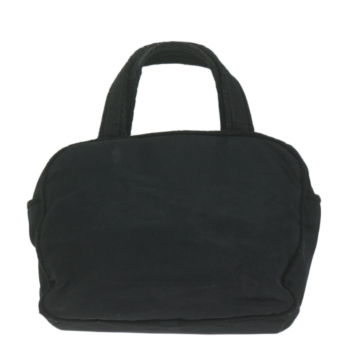 PRADA Hand Bag Nylon Black Auth bs11649 - 0
