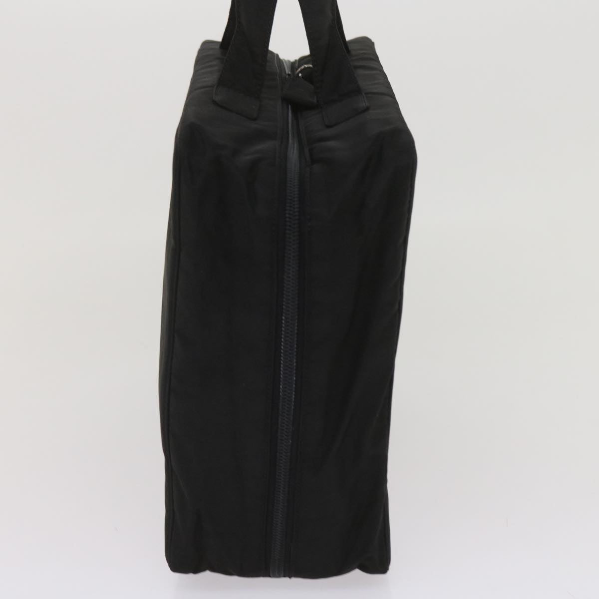 PRADA Hand Bag Nylon Black Auth bs11702