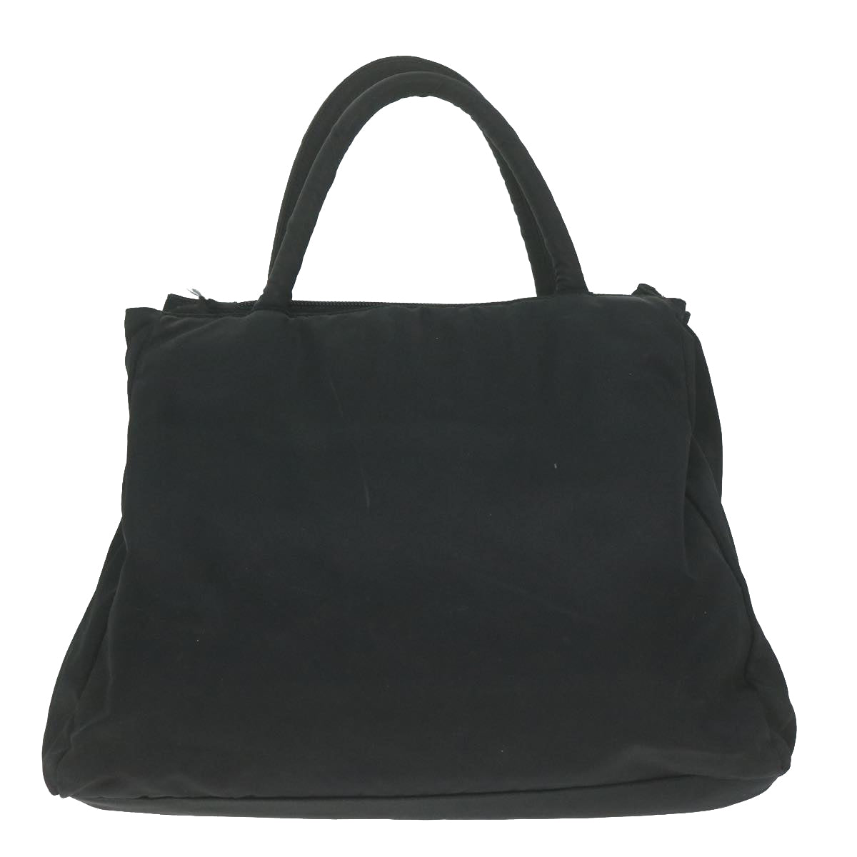 PRADA Hand Bag Nylon Black Auth bs11710