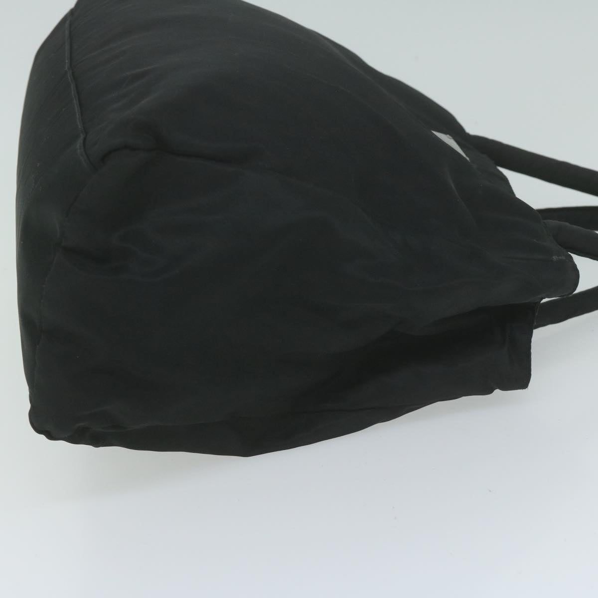 PRADA Hand Bag Nylon Black Auth bs11710