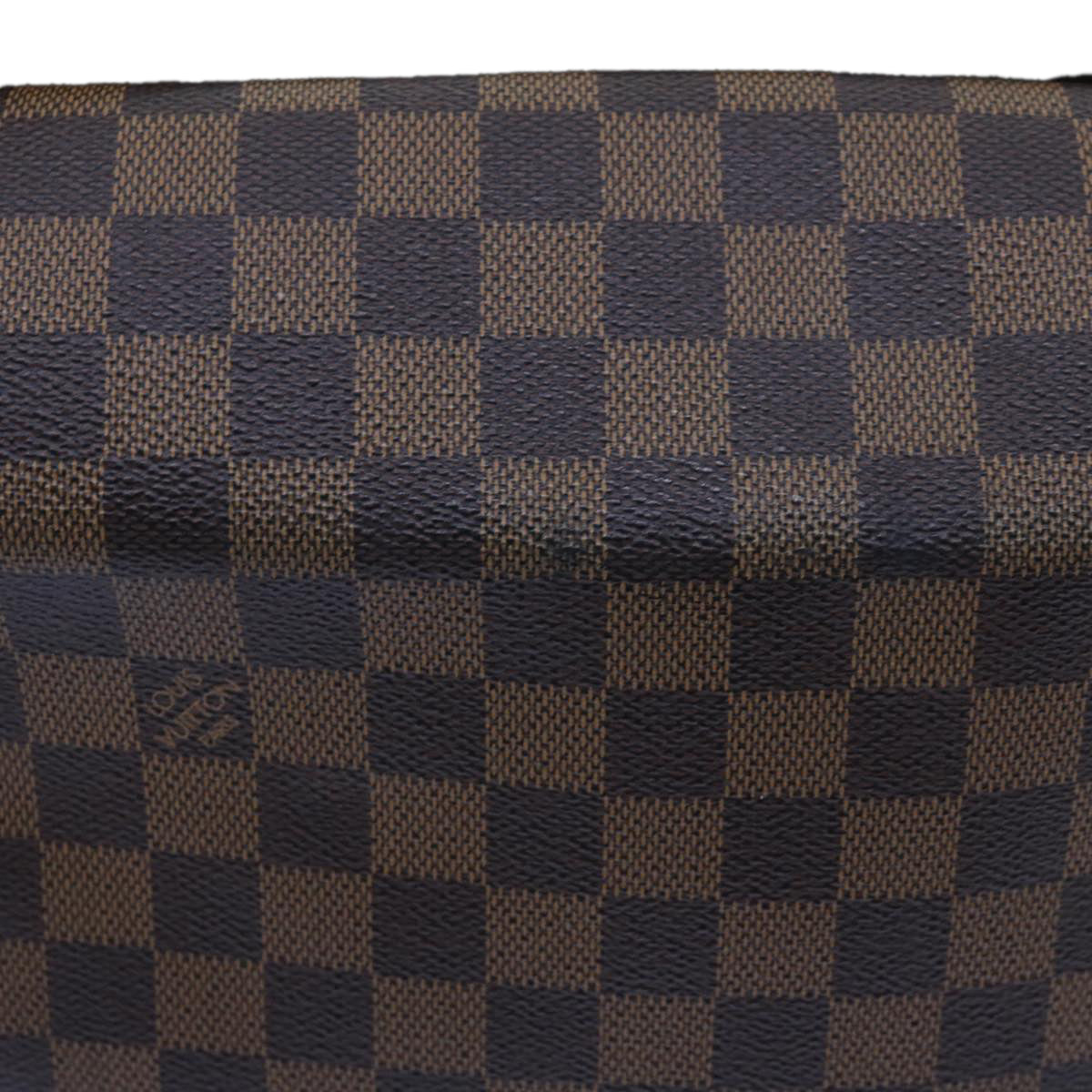 LOUIS VUITTON Damier Ebene Naviglio Shoulder Bag N45255 LV Auth bs11753