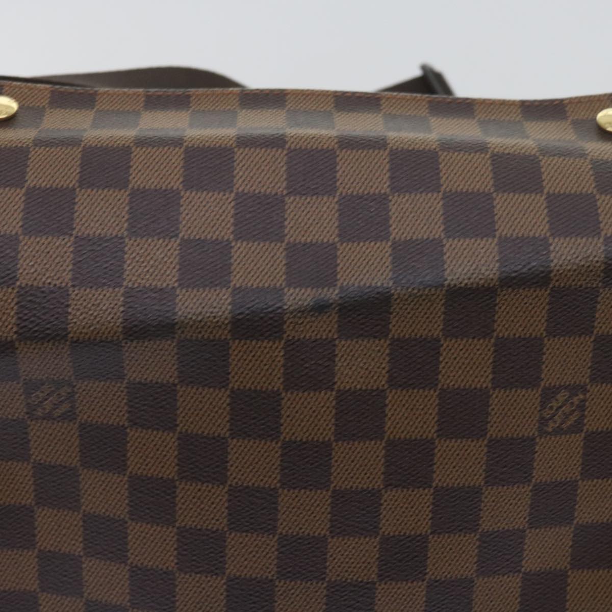 LOUIS VUITTON Damier Ebene Naviglio Shoulder Bag N45255 LV Auth bs11753