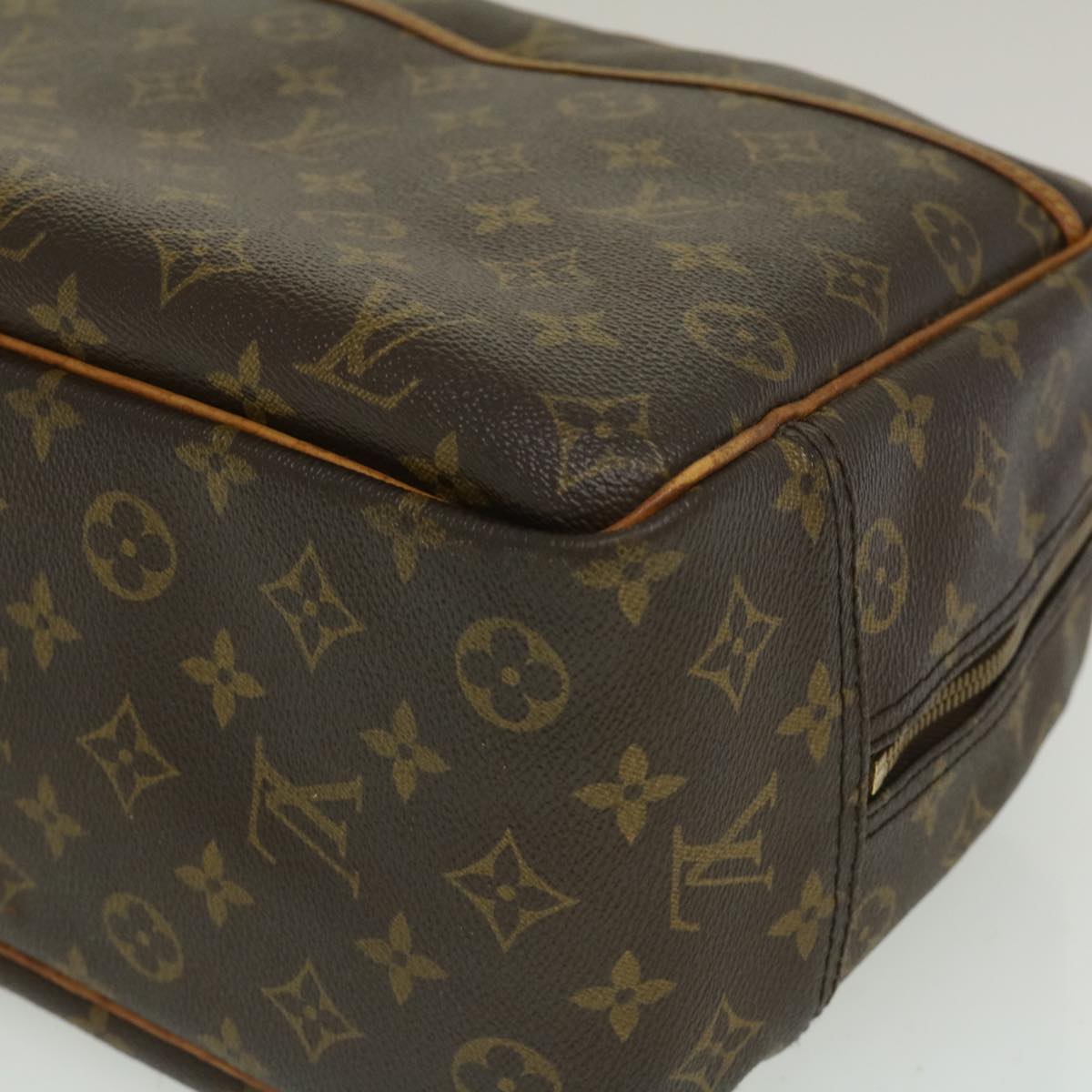 LOUIS VUITTON Monogram Deauville Hand Bag M47270 LV Auth bs1196