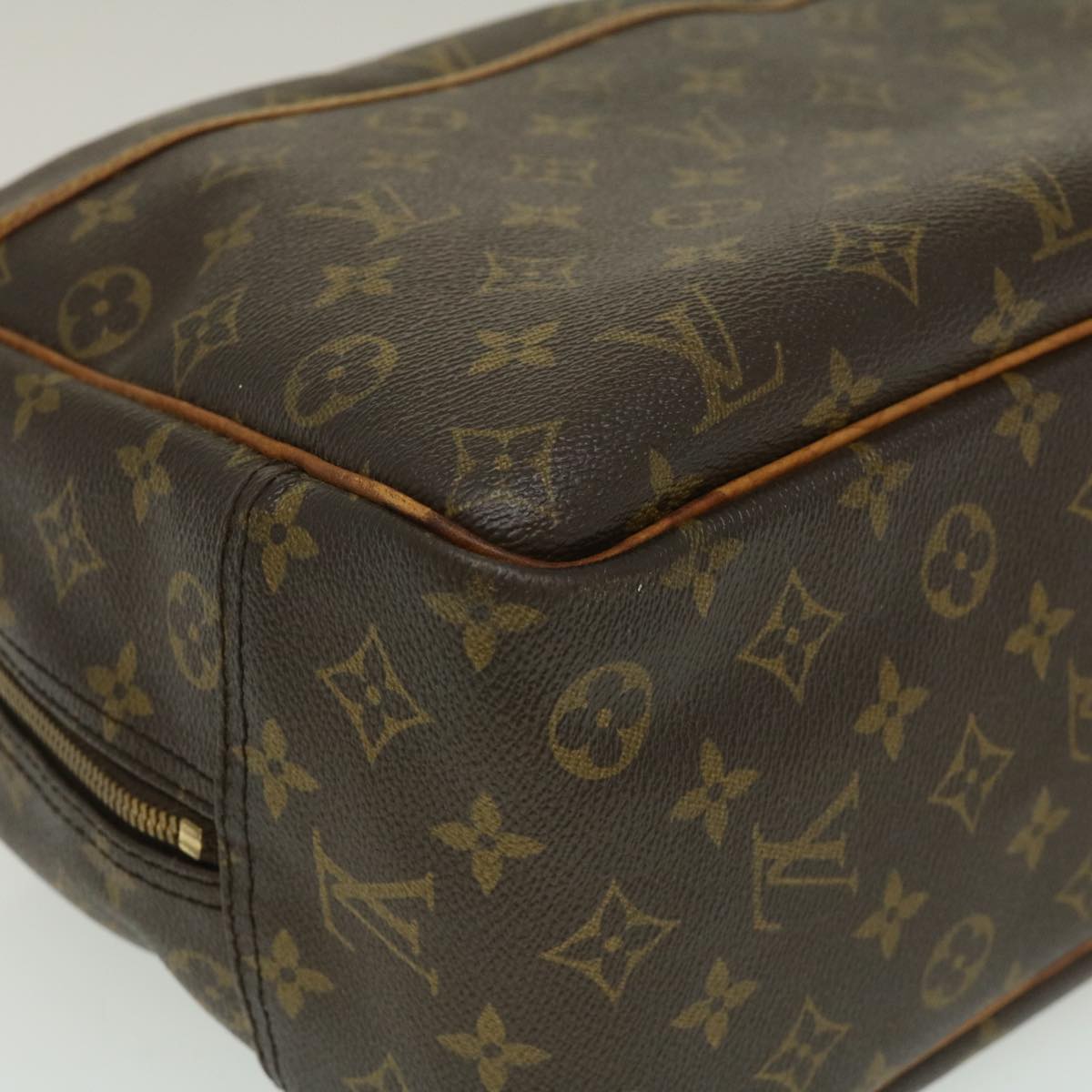 LOUIS VUITTON Monogram Deauville Hand Bag M47270 LV Auth bs1196