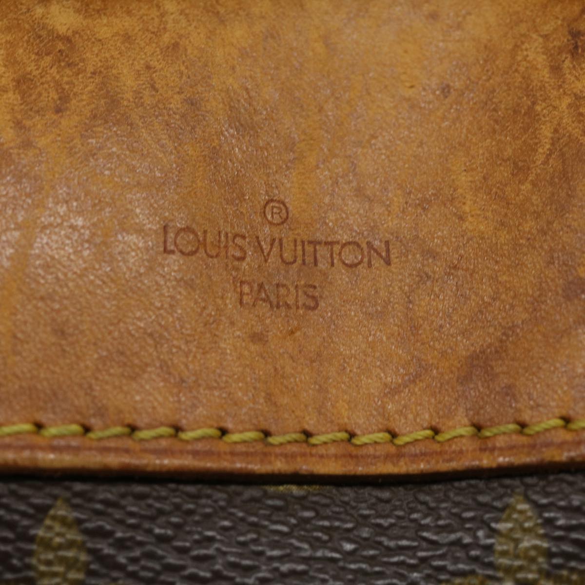 LOUIS VUITTON Monogram Deauville Hand Bag M47270 LV Auth bs1196