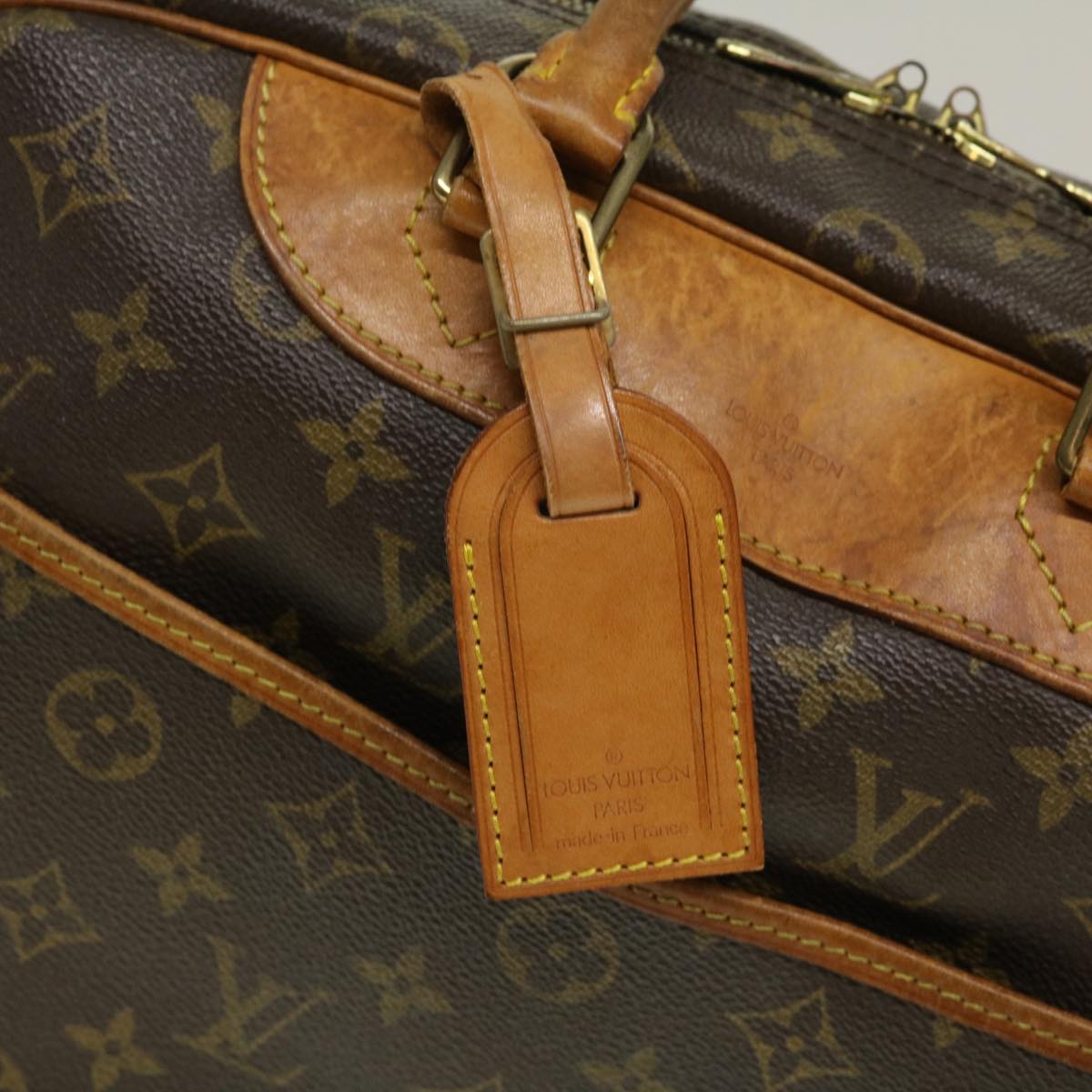 LOUIS VUITTON Monogram Deauville Hand Bag M47270 LV Auth bs1196