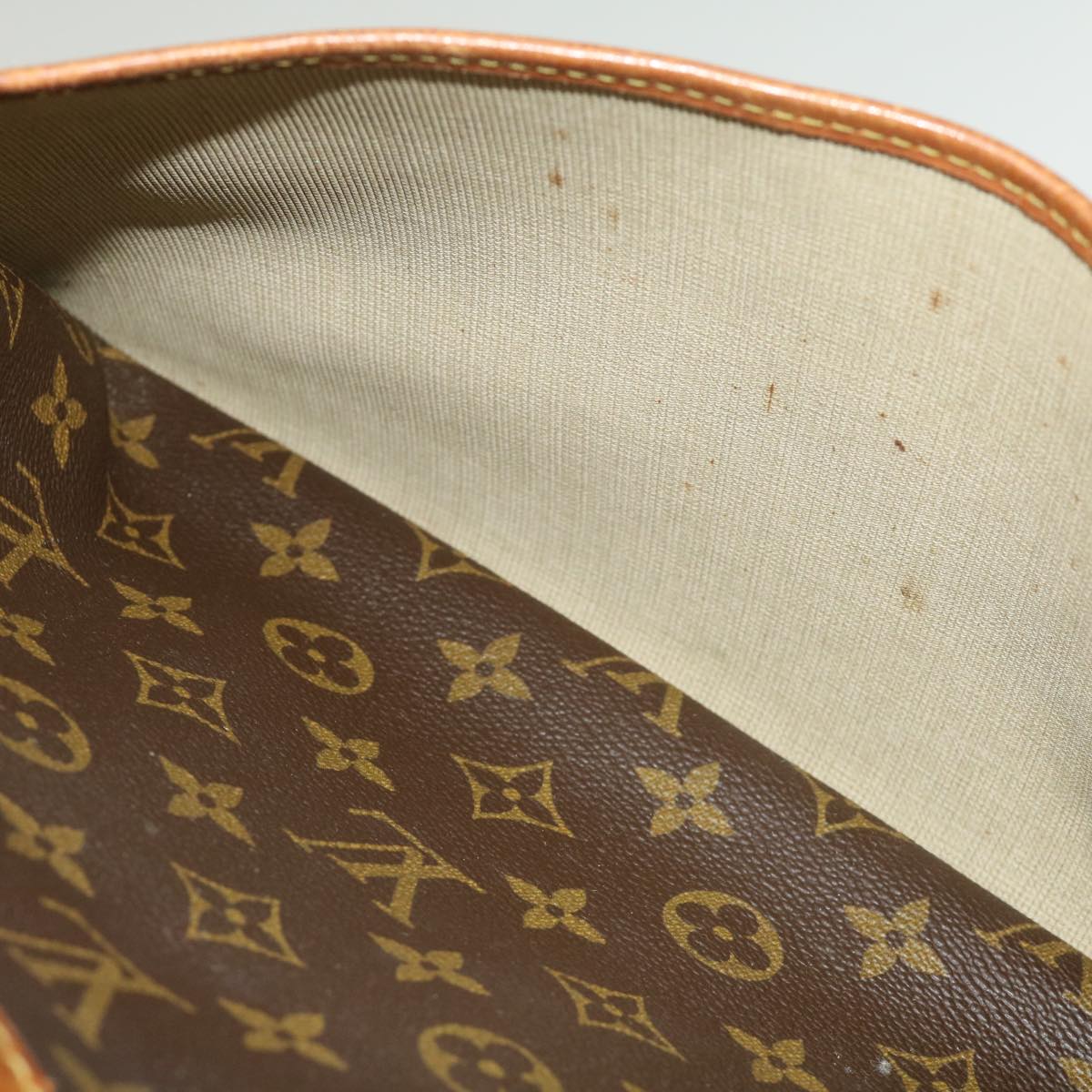 LOUIS VUITTON Monogram Deauville Hand Bag M47270 LV Auth bs1196