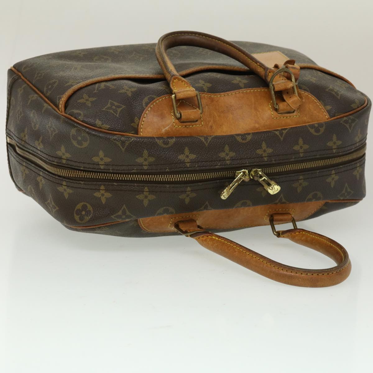 LOUIS VUITTON Monogram Deauville Hand Bag M47270 LV Auth bs1196