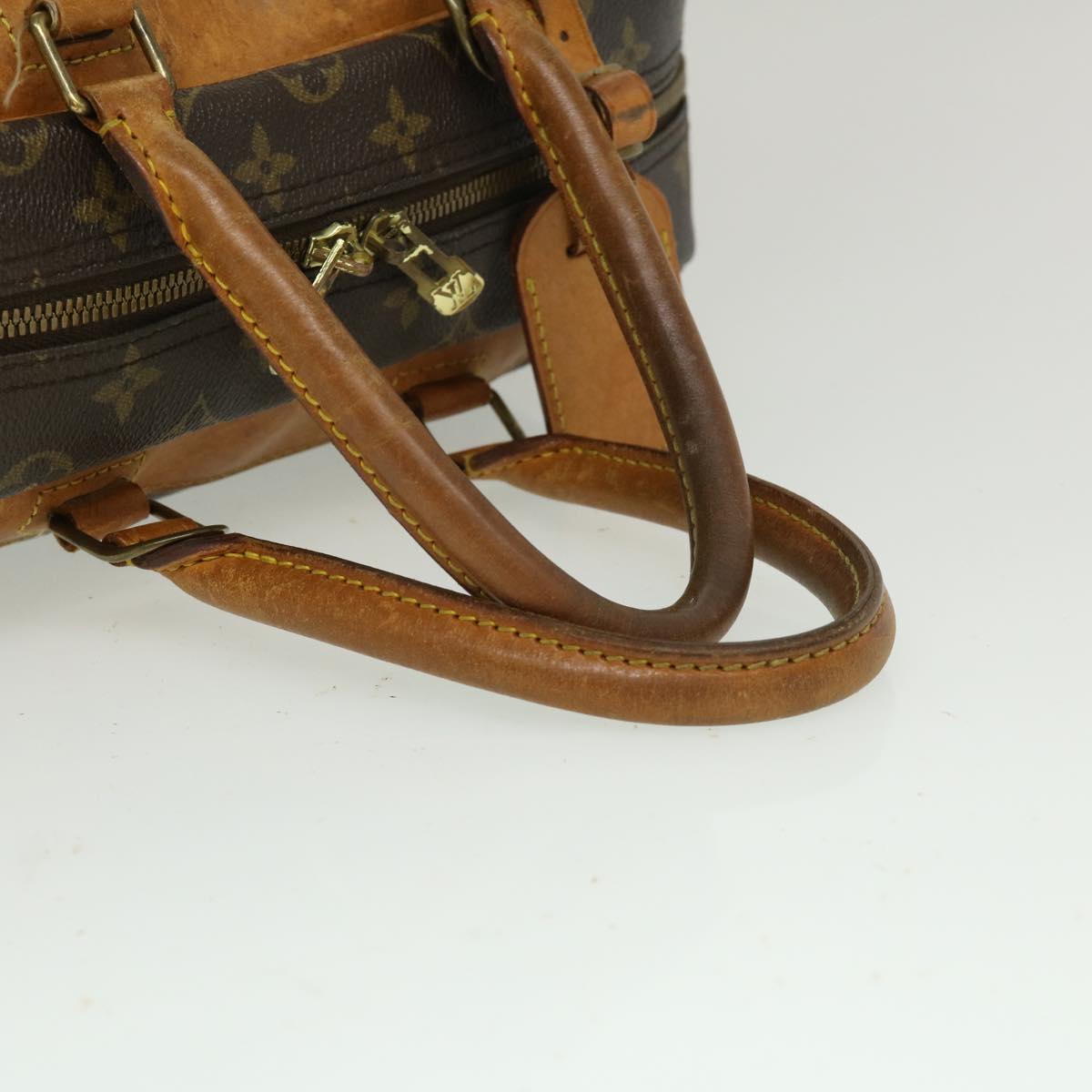 LOUIS VUITTON Monogram Deauville Hand Bag M47270 LV Auth bs1196