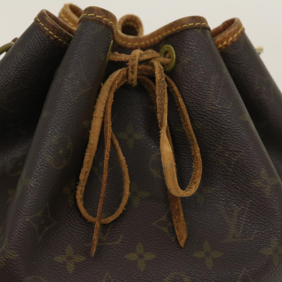 LOUIS VUITTON Monogram Noe Shoulder Bag M42224 LV Auth bs1270