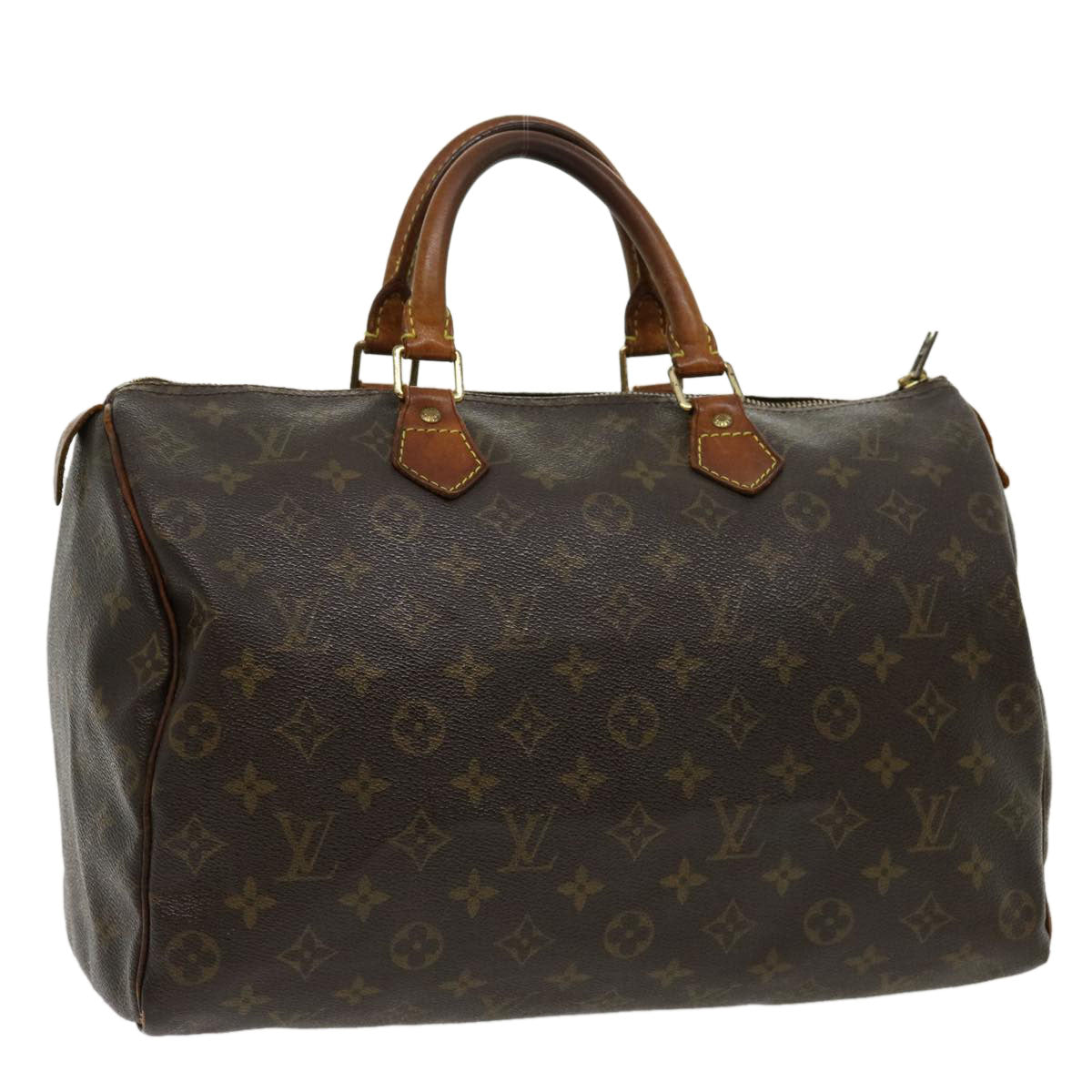 LOUIS VUITTON Monogram Speedy 40 Hand Bag M41522 LV Auth bs1355