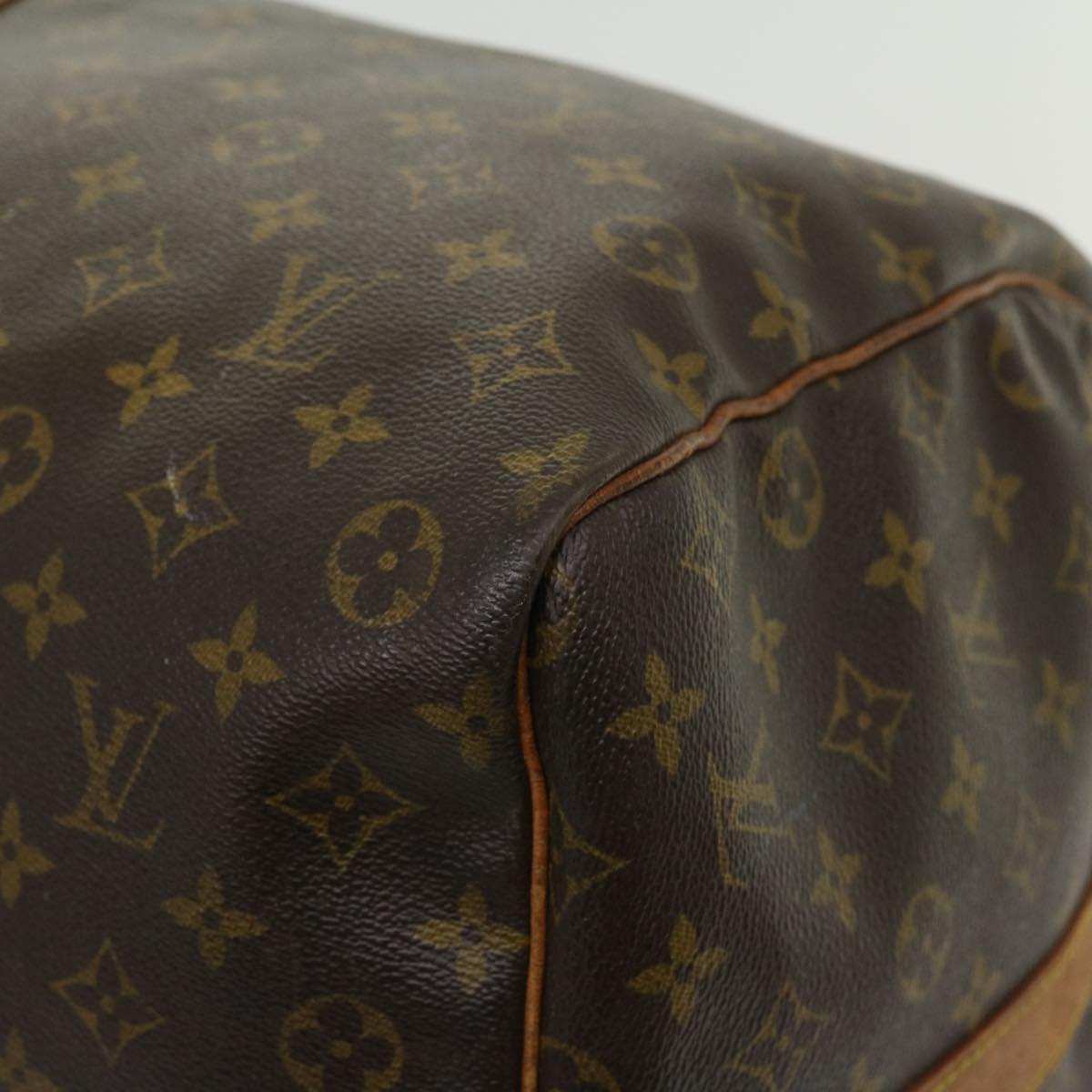 LOUIS VUITTON Monogram Keepall Bandouliere 60 Boston Bag M41412 LV Auth bs1358