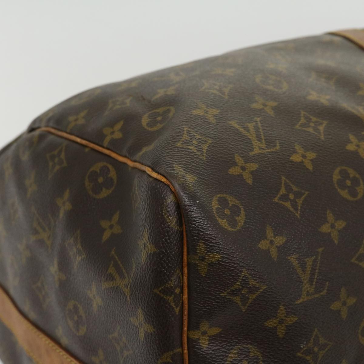 LOUIS VUITTON Monogram Keepall Bandouliere 60 Boston Bag M41412 LV Auth bs1358