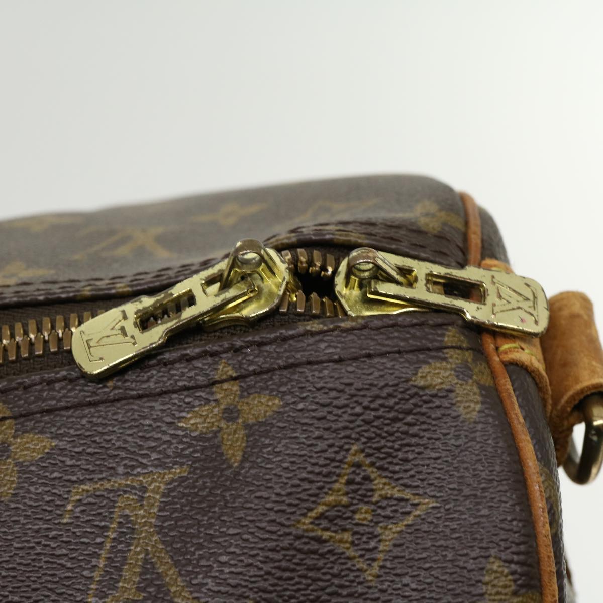 LOUIS VUITTON Monogram Keepall Bandouliere 60 Boston Bag M41412 LV Auth bs1358