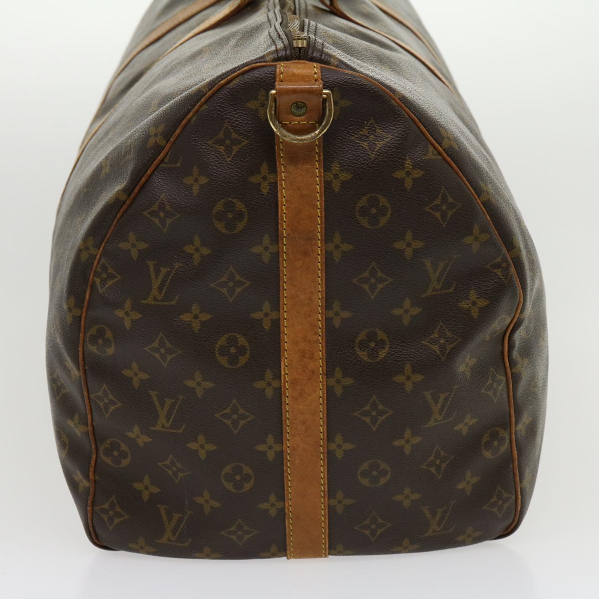 LOUIS VUITTON Monogram Keepall Bandouliere 60 Boston Bag M41412 LV Auth bs1358