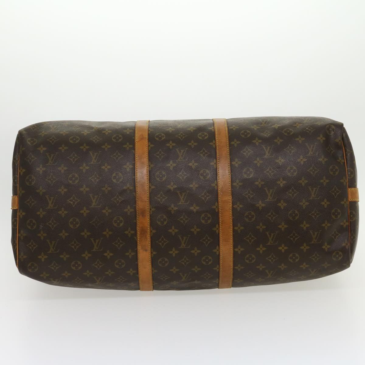 LOUIS VUITTON Monogram Keepall Bandouliere 60 Boston Bag M41412 LV Auth bs1358