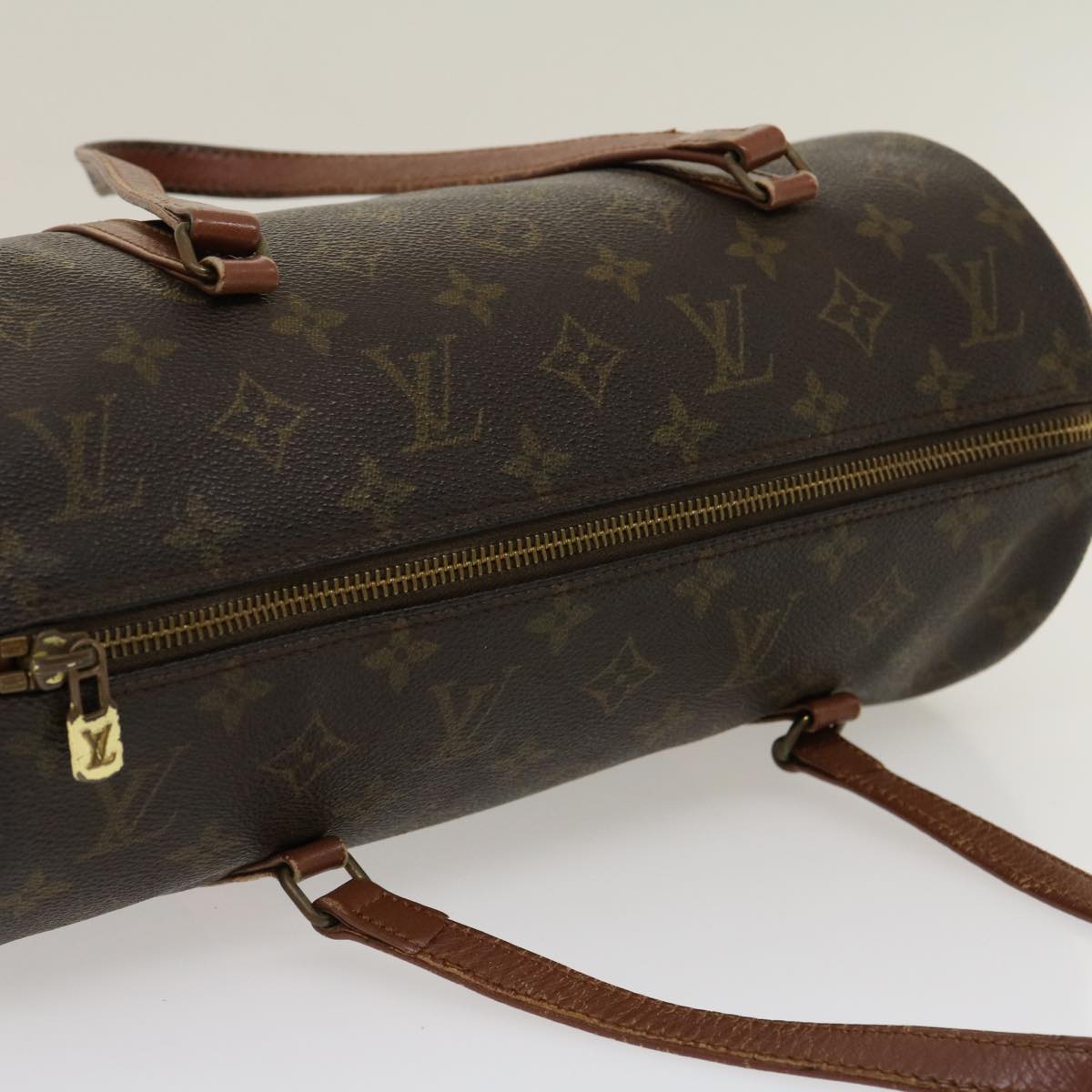 LOUIS VUITTON Monogram Papillon 30 Hand Bag Vintage M51365 LV Auth bs1364