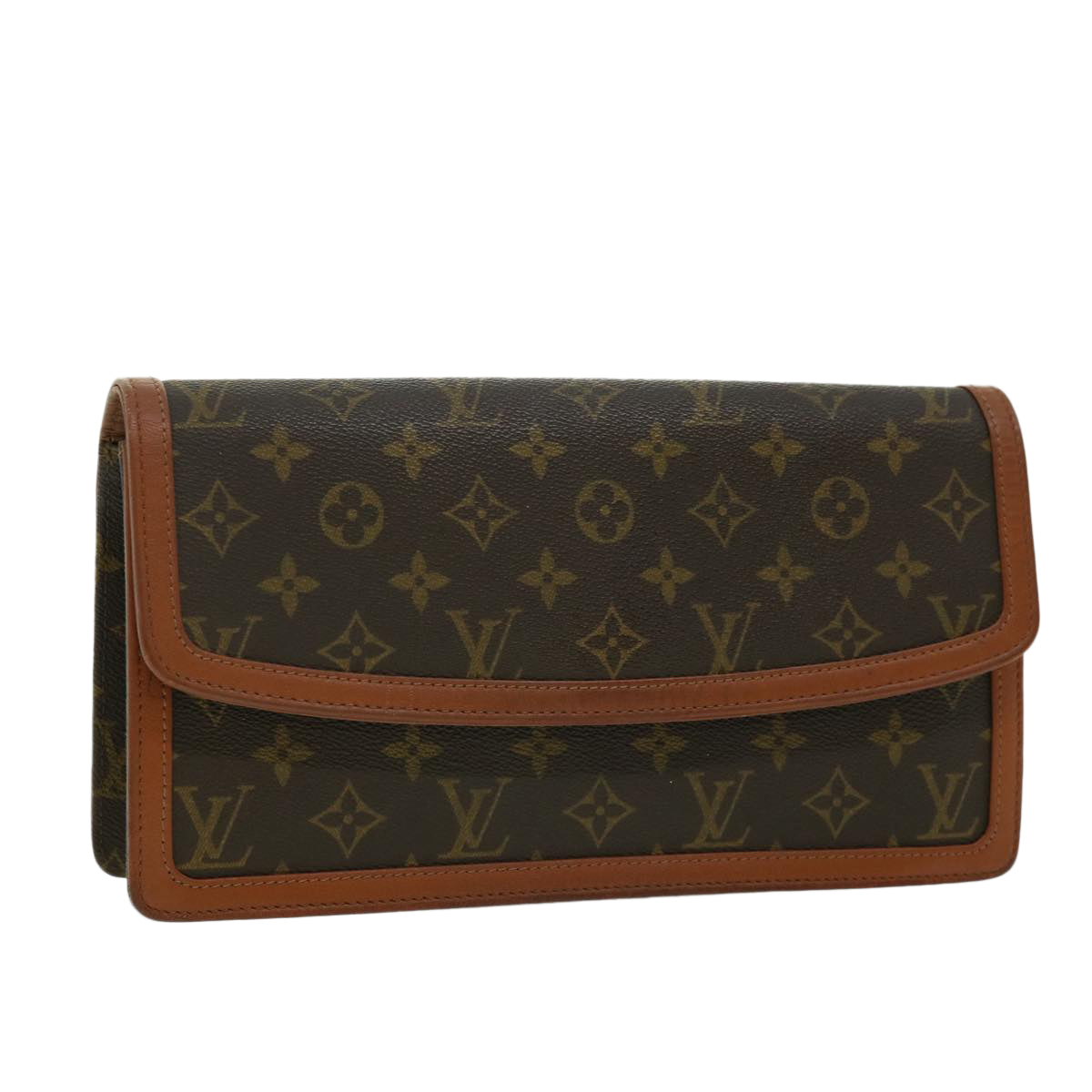 LOUIS VUITTON Monogram Pochette Dam GM Clutch Bag Vintage M51810 LV Auth bs1468