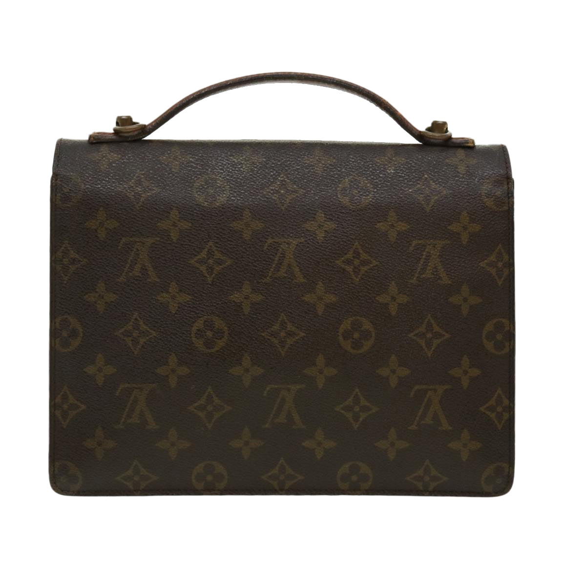 LOUIS VUITTON Monogram Monceau25 2way Hand Bag M51185 LV Auth bs1480 - 0