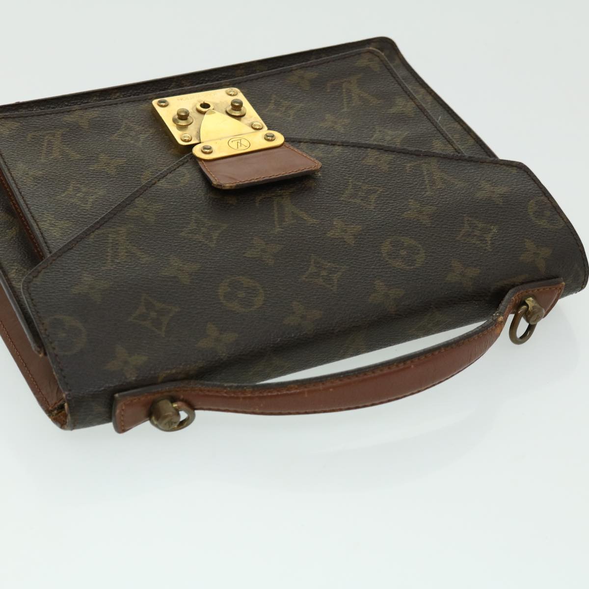 LOUIS VUITTON Monogram Monceau25 2way Hand Bag M51185 LV Auth bs1480