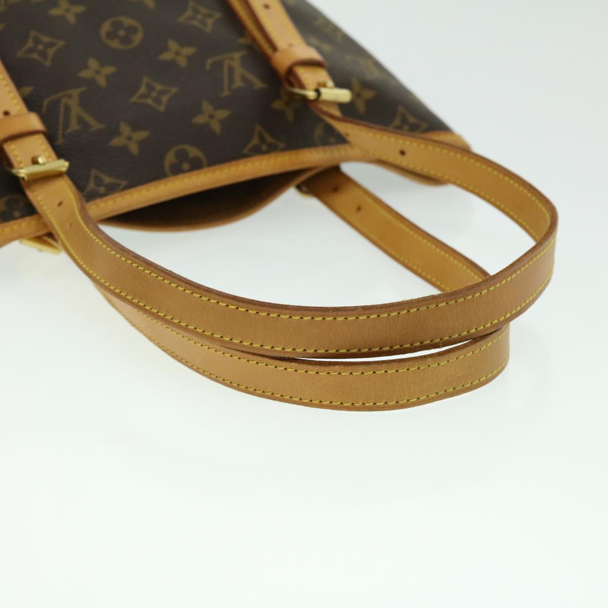 LOUIS VUITTON Monogram Bucket GM Shoulder Bag M42236 LV Auth bs1484