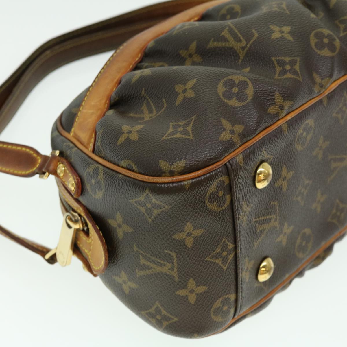 LOUIS VUITTON Monogram Clara Hand Bag M40057 LV Auth bs1530