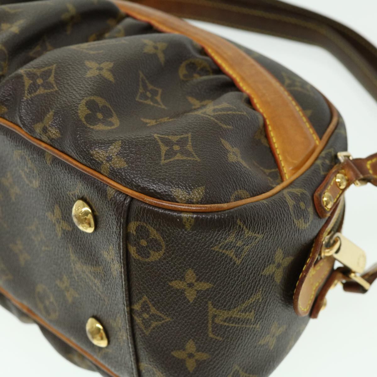 LOUIS VUITTON Monogram Clara Hand Bag M40057 LV Auth bs1530