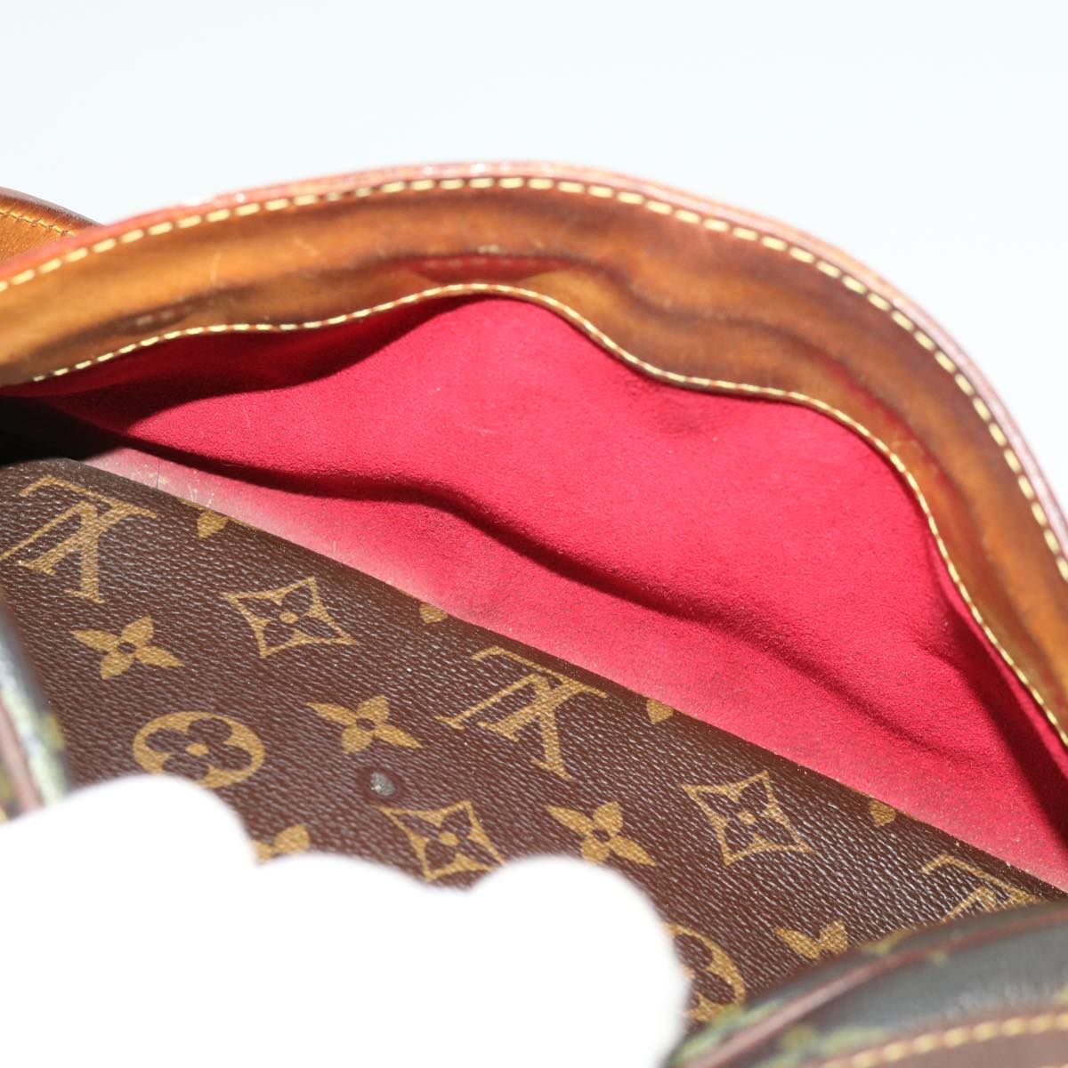 LOUIS VUITTON Monogram Clara Hand Bag M40057 LV Auth bs1530