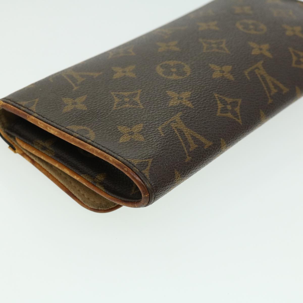 LOUIS VUITTON Monogram Pochette Twin GM Shoulder Bag M51852 LV Auth bs1560