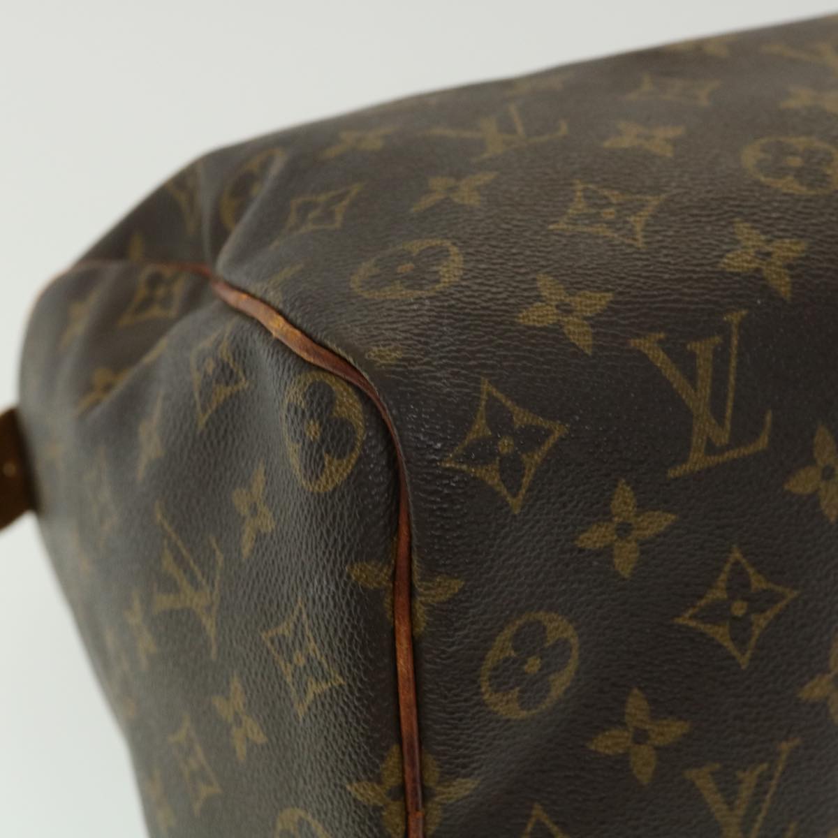 LOUIS VUITTON Monogram Speedy 35 Hand Bag M41524 LV Auth bs1582