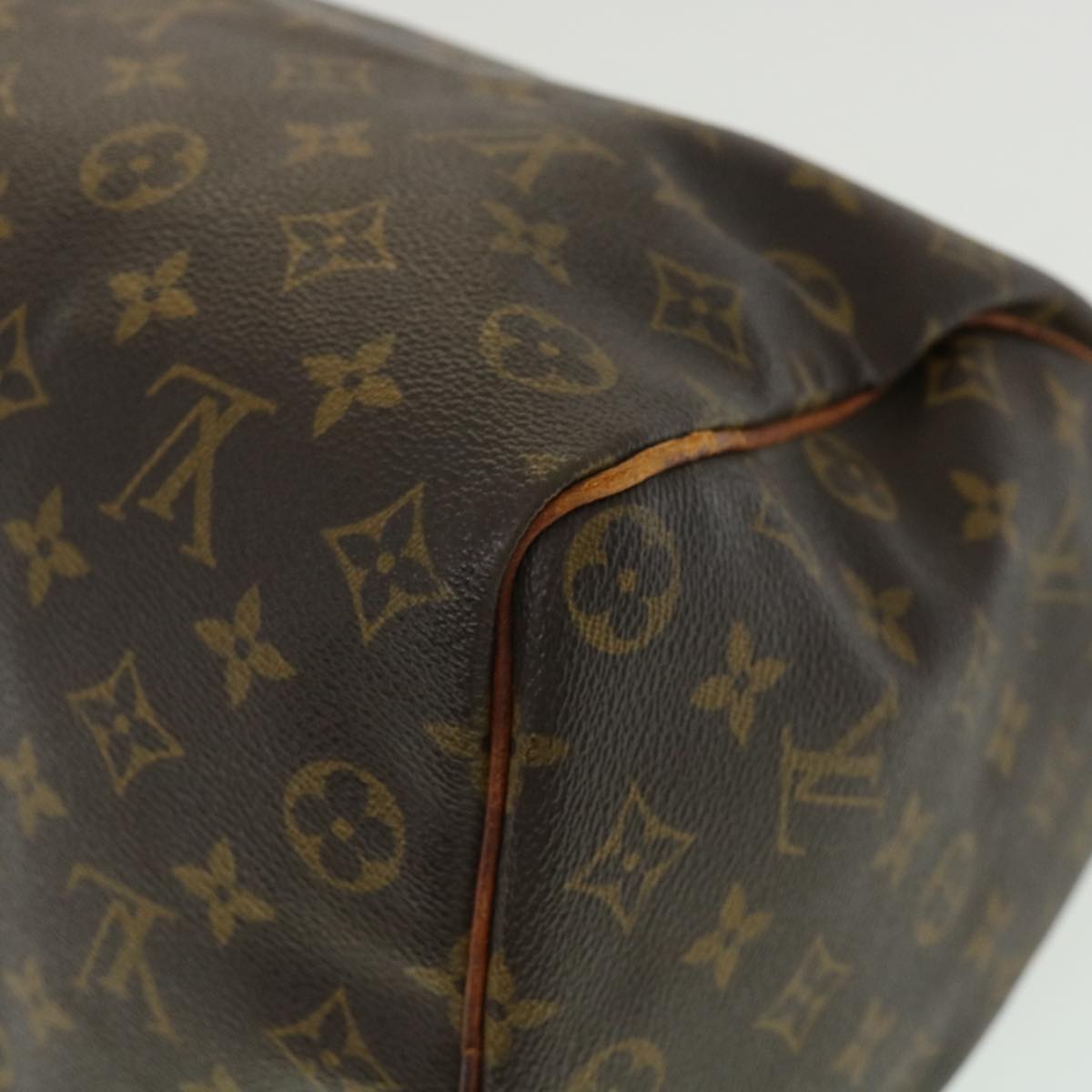 LOUIS VUITTON Monogram Speedy 35 Hand Bag M41524 LV Auth bs1582