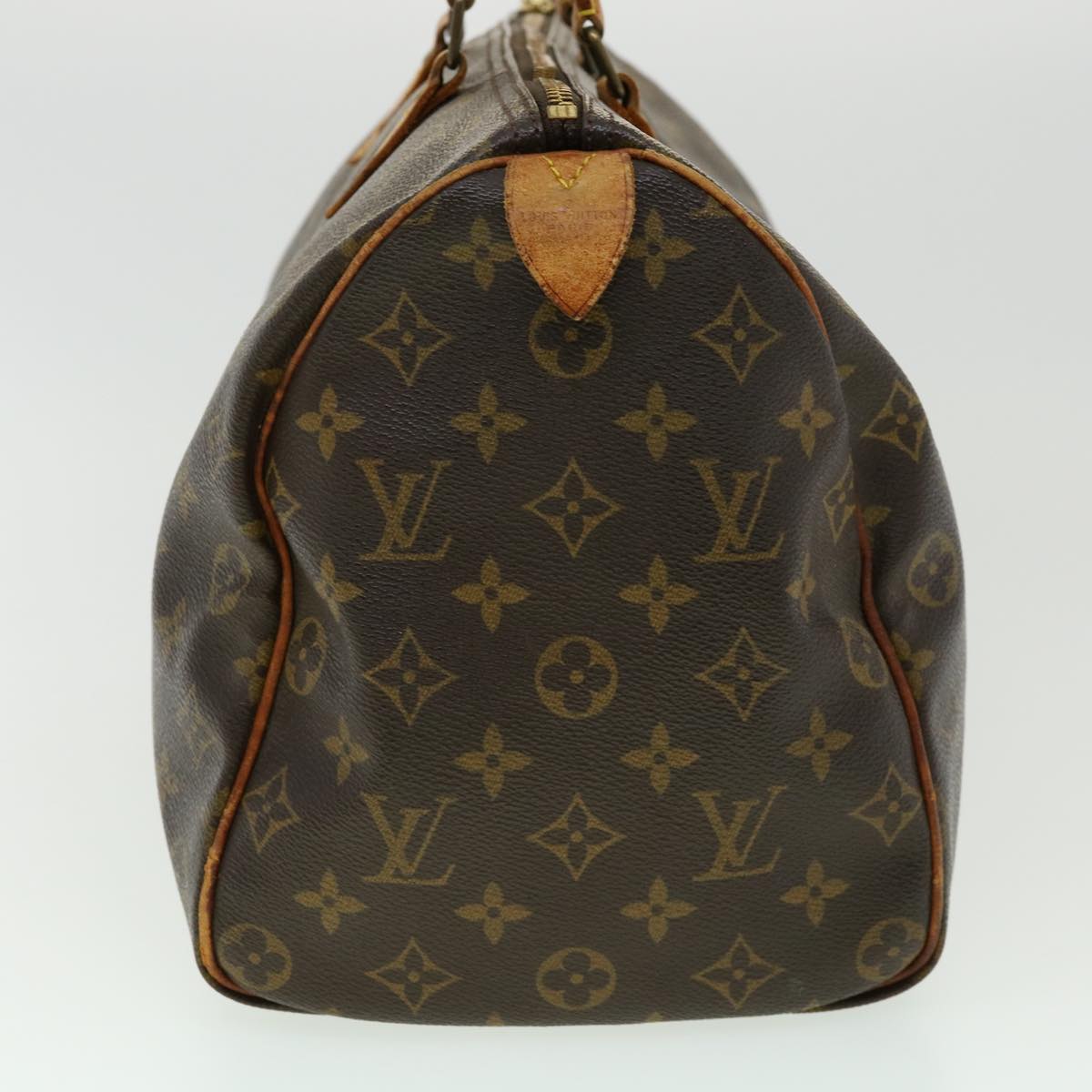 LOUIS VUITTON Monogram Speedy 35 Hand Bag M41524 LV Auth bs1582