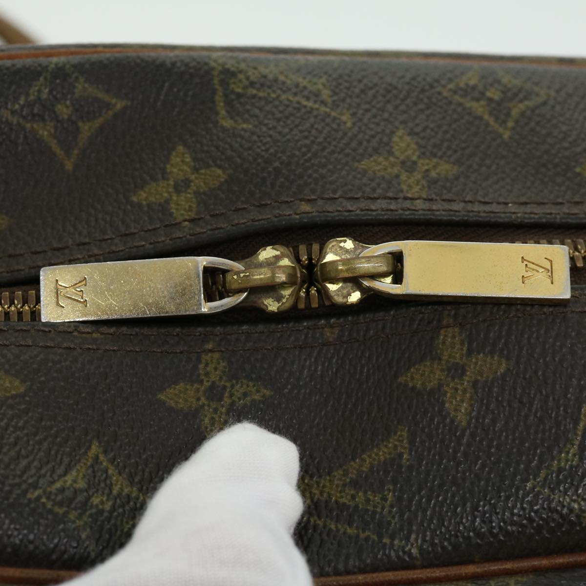 LOUIS VUITTON Monogram Cite MM Hand Bag M51182 LV Auth bs1594