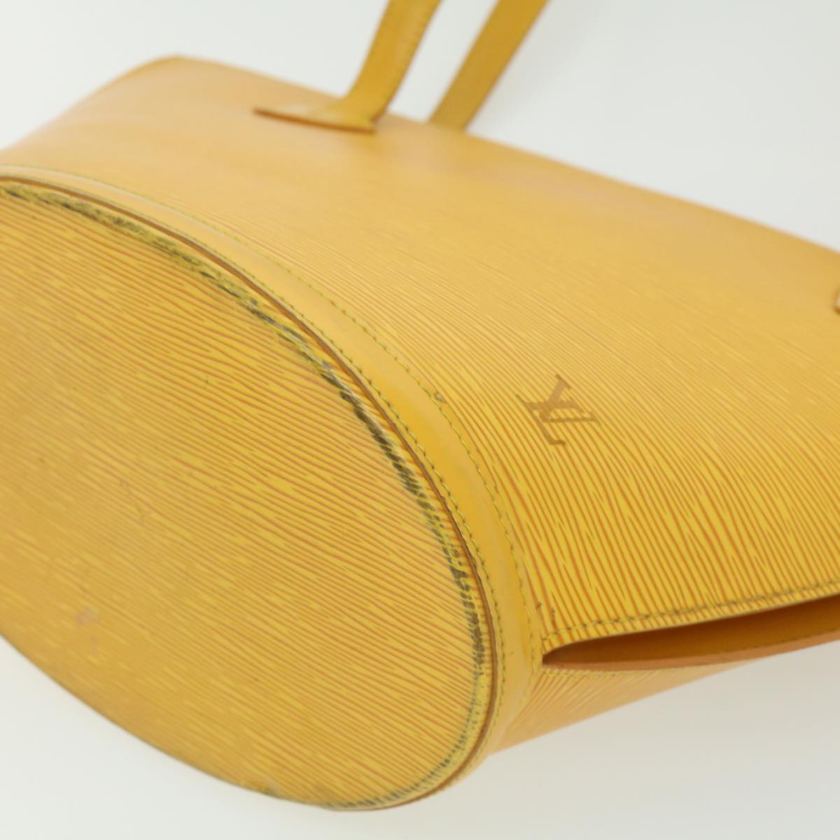 LOUIS VUITTON Epi Saint Jacques Shopping Shoulder Bag Yellow M52269 Auth bs1598