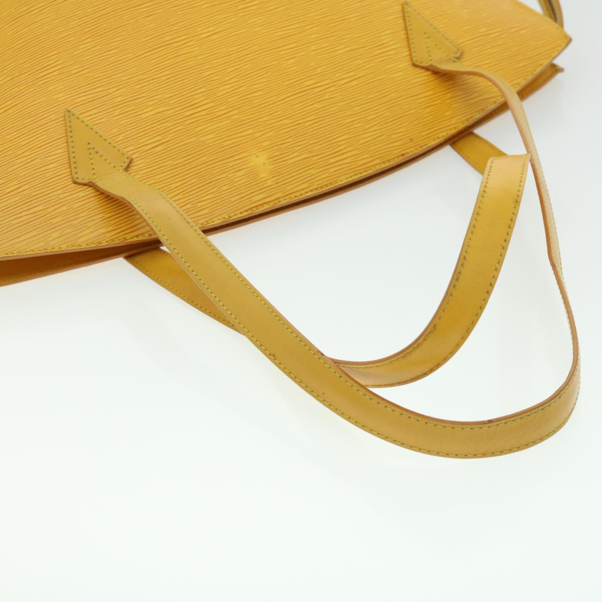 LOUIS VUITTON Epi Saint Jacques Shopping Shoulder Bag Yellow M52269 Auth bs1598