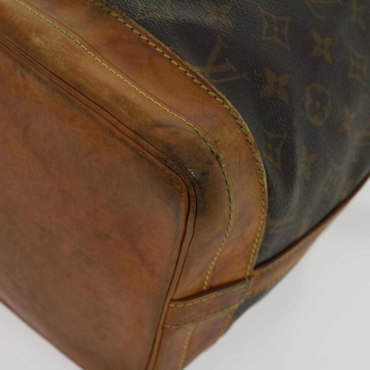 LOUIS VUITTON Monogram Noe Shoulder Bag M42224 LV Auth bs1630