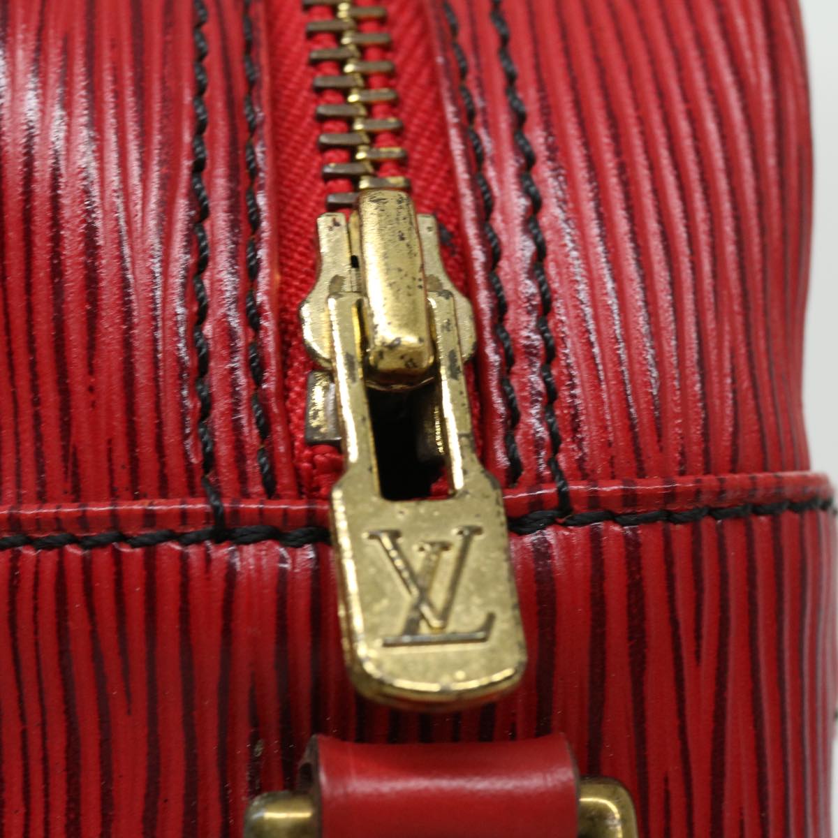 LOUIS VUITTON Epi Trocadero 27 Shoulder Bag Red M52317 LV Auth bs1632