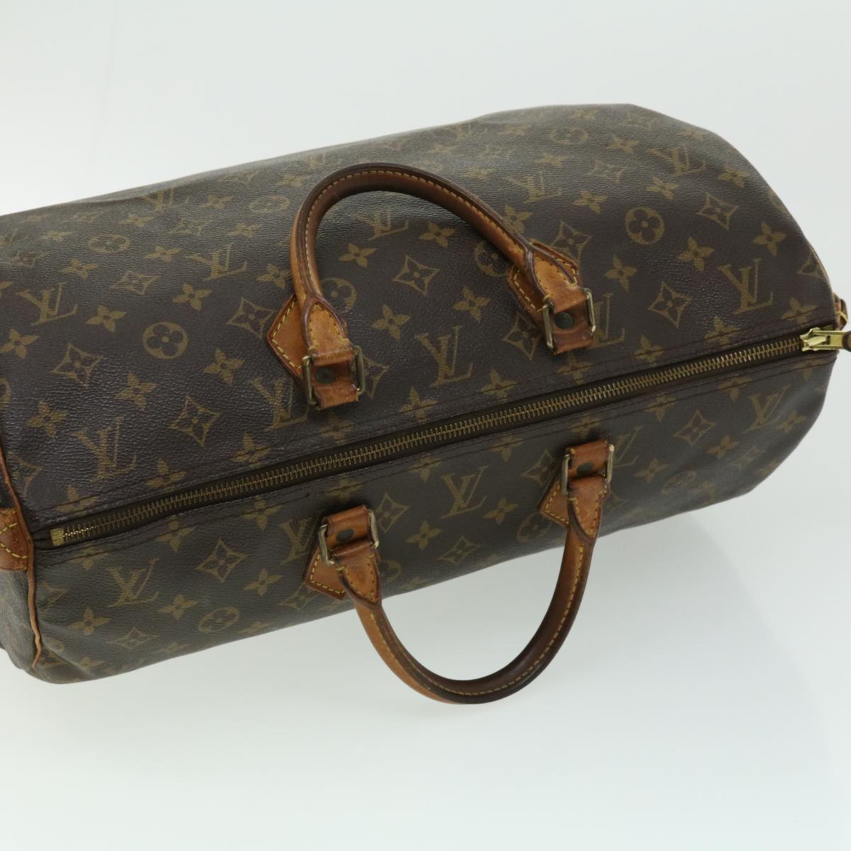 LOUIS VUITTON Monogram Speedy 40 Hand Bag M41522 LV Auth bs1655