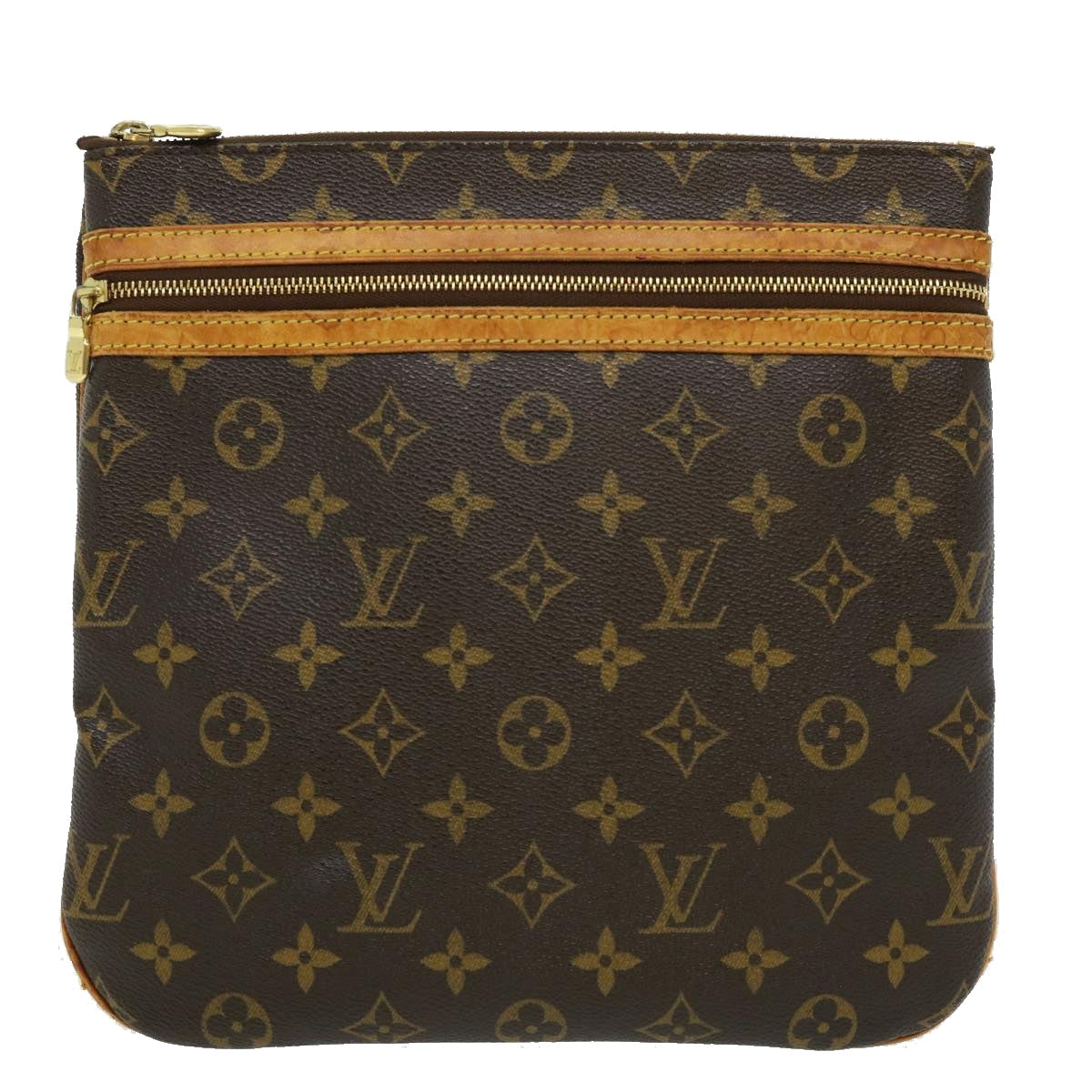 LOUIS VUITTON Monnogram Pochette Bosphore Shoulder Bag M40044 LV Auth bs1660 - 0