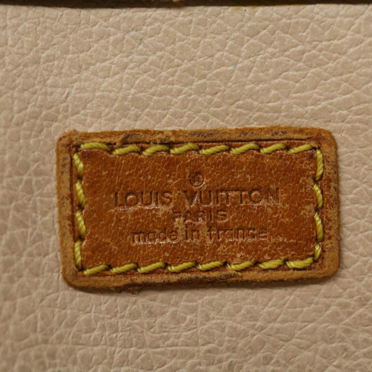 LOUIS VUITTON Monogram Sac Plat Hand Bag M51140 LV Auth bs1661