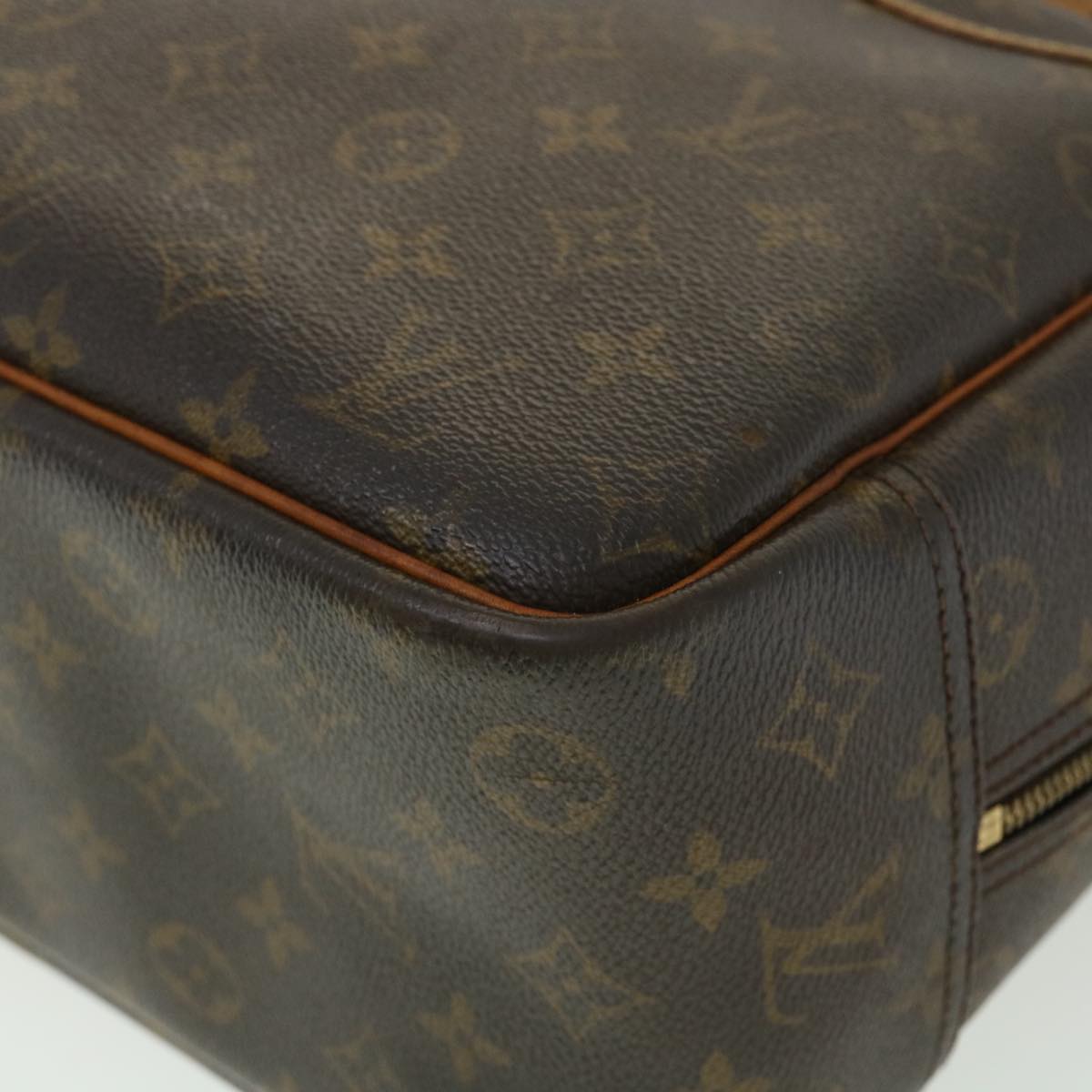 LOUIS VUITTON Monogram Deauville Hand Bag M47270 LV Auth bs1662