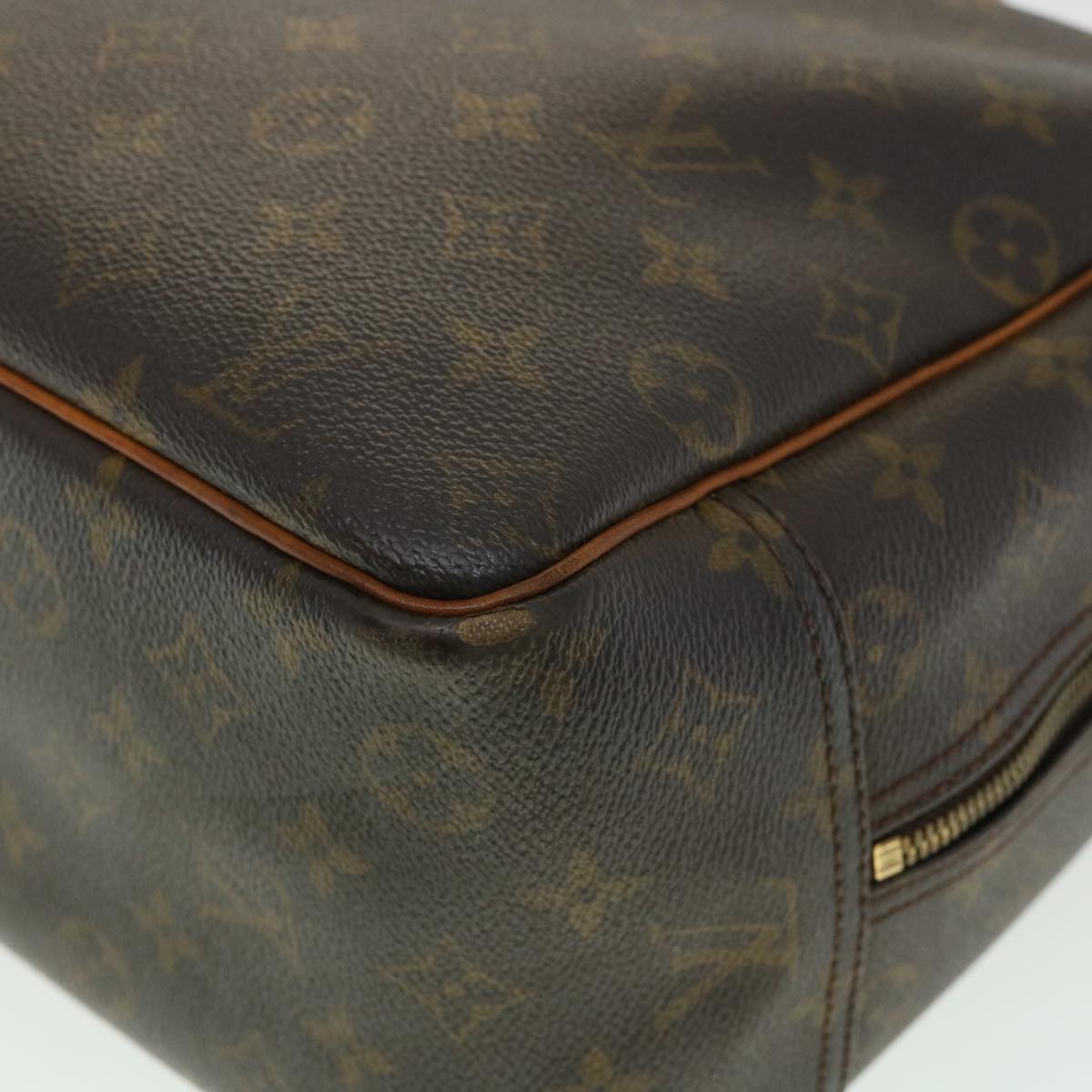 LOUIS VUITTON Monogram Deauville Hand Bag M47270 LV Auth bs1662