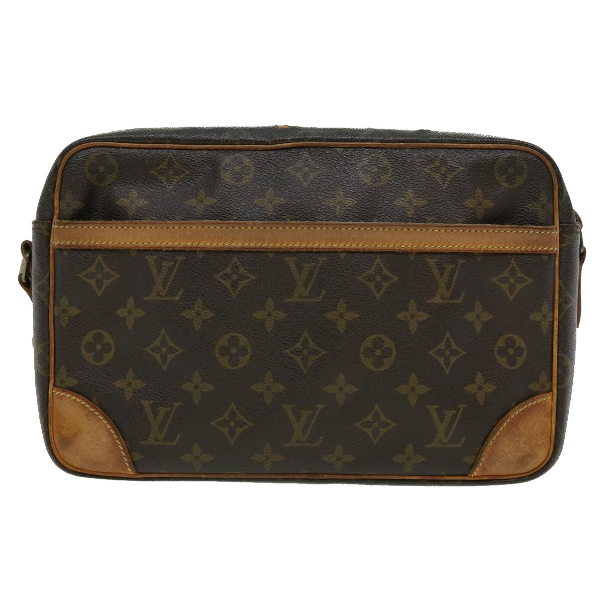 LOUIS VUITTON Monogram Trocadero 27 Shoulder Bag M51274 LV Auth bs1668