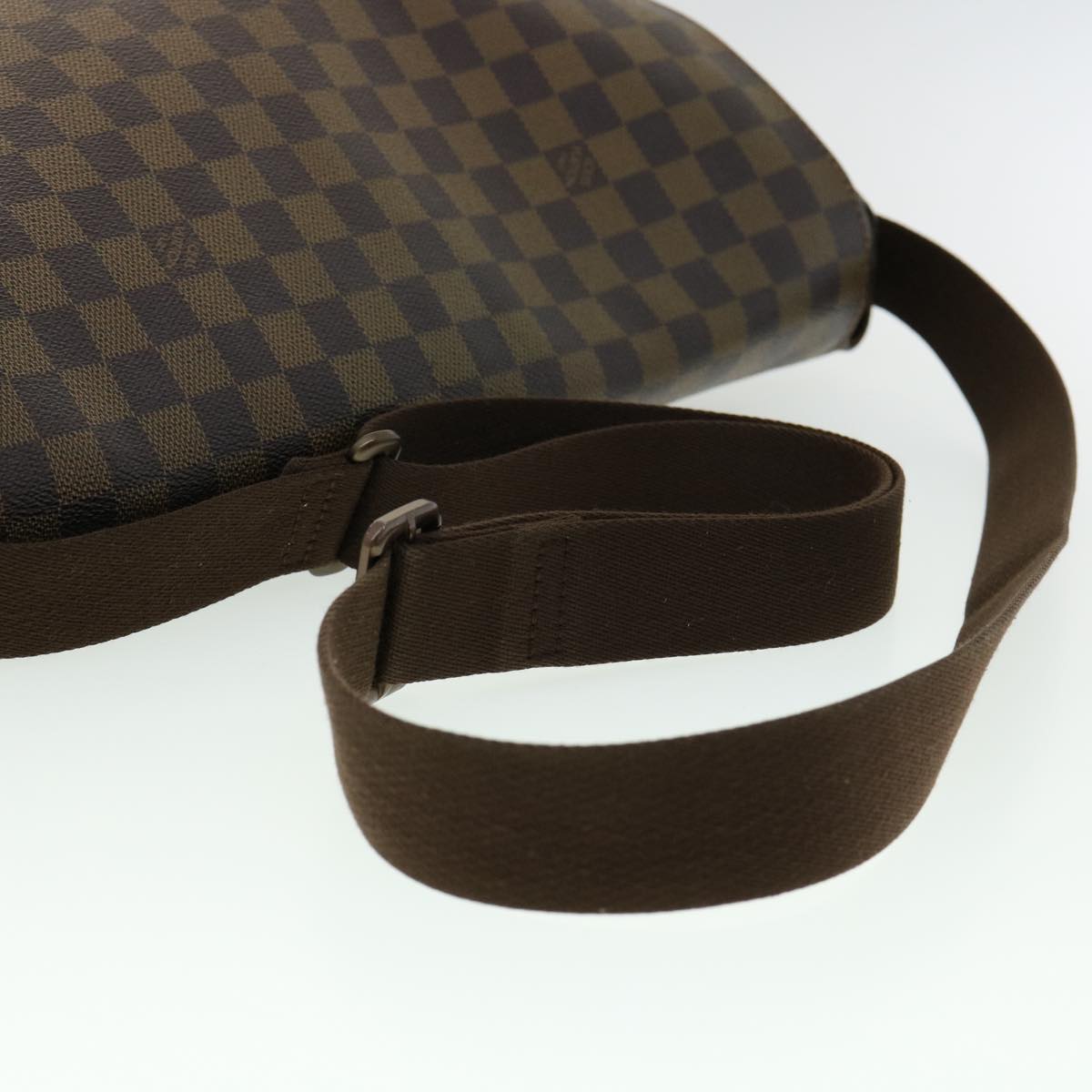 LOUIS VUITTON Damier Ebene Brooklyn MM Shoulder Bag N51211 LV Auth bs1701