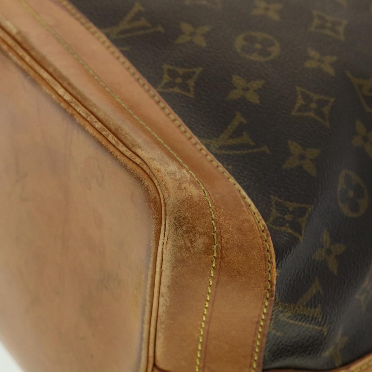 LOUIS VUITTON Monogram Noe Shoulder Bag M42224 LV Auth bs1707