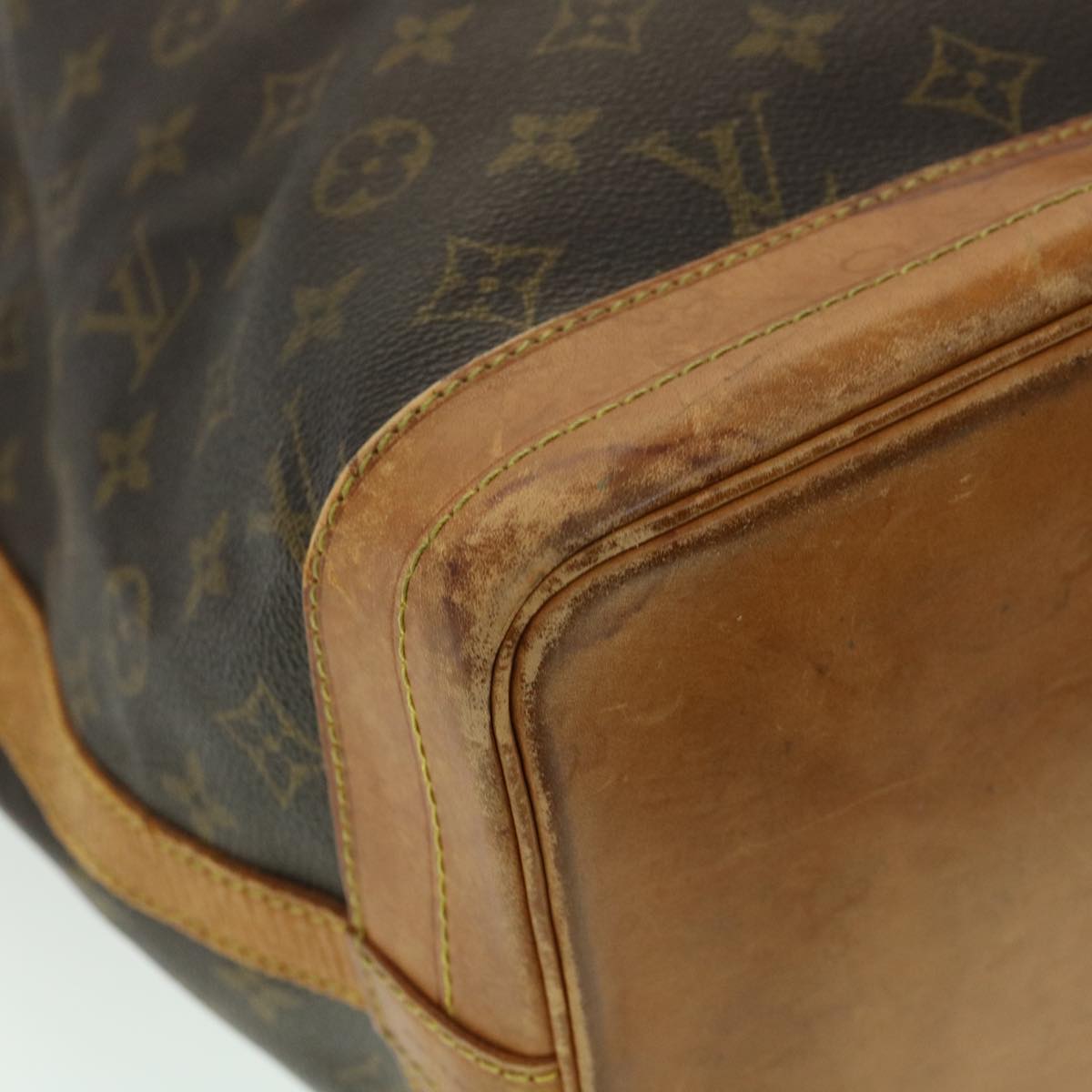 LOUIS VUITTON Monogram Noe Shoulder Bag M42224 LV Auth bs1707