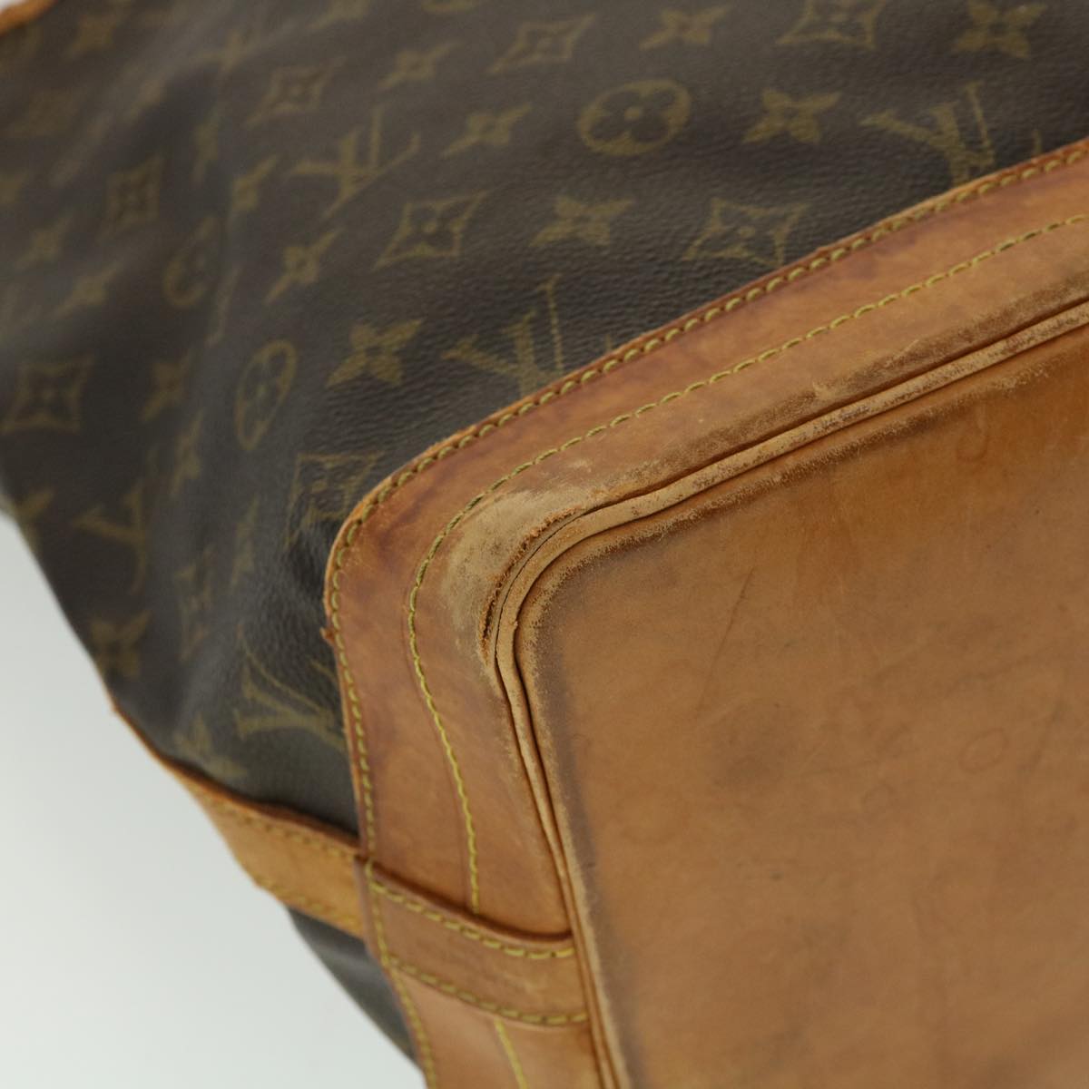 LOUIS VUITTON Monogram Noe Shoulder Bag M42224 LV Auth bs1707