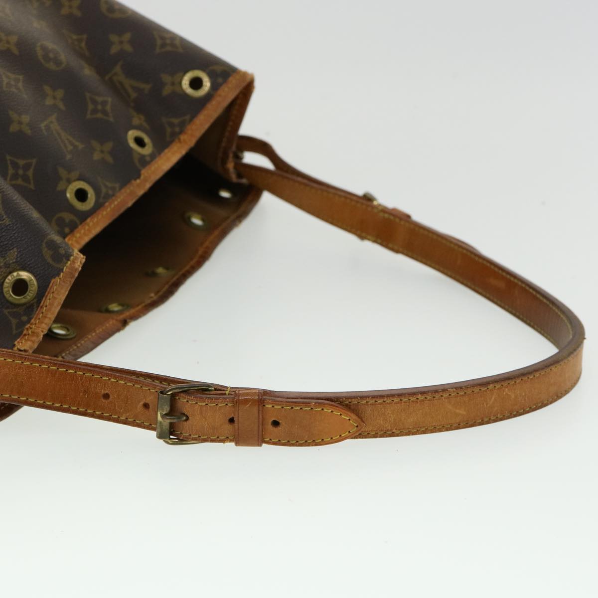 LOUIS VUITTON Monogram Noe Shoulder Bag M42224 LV Auth bs1707